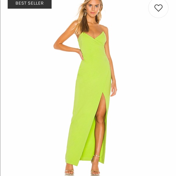 oasis lime green dress